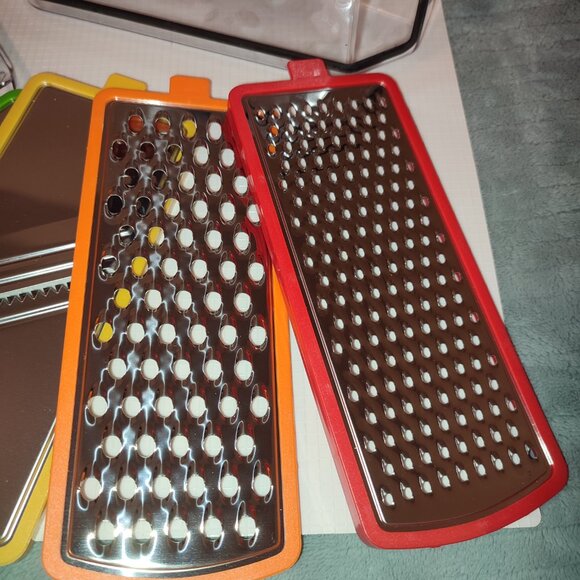 Vegetable Chopper Mandolin Slicer Food Veggie Cheese Grater Cutter Dicer - Picture 2 of 9